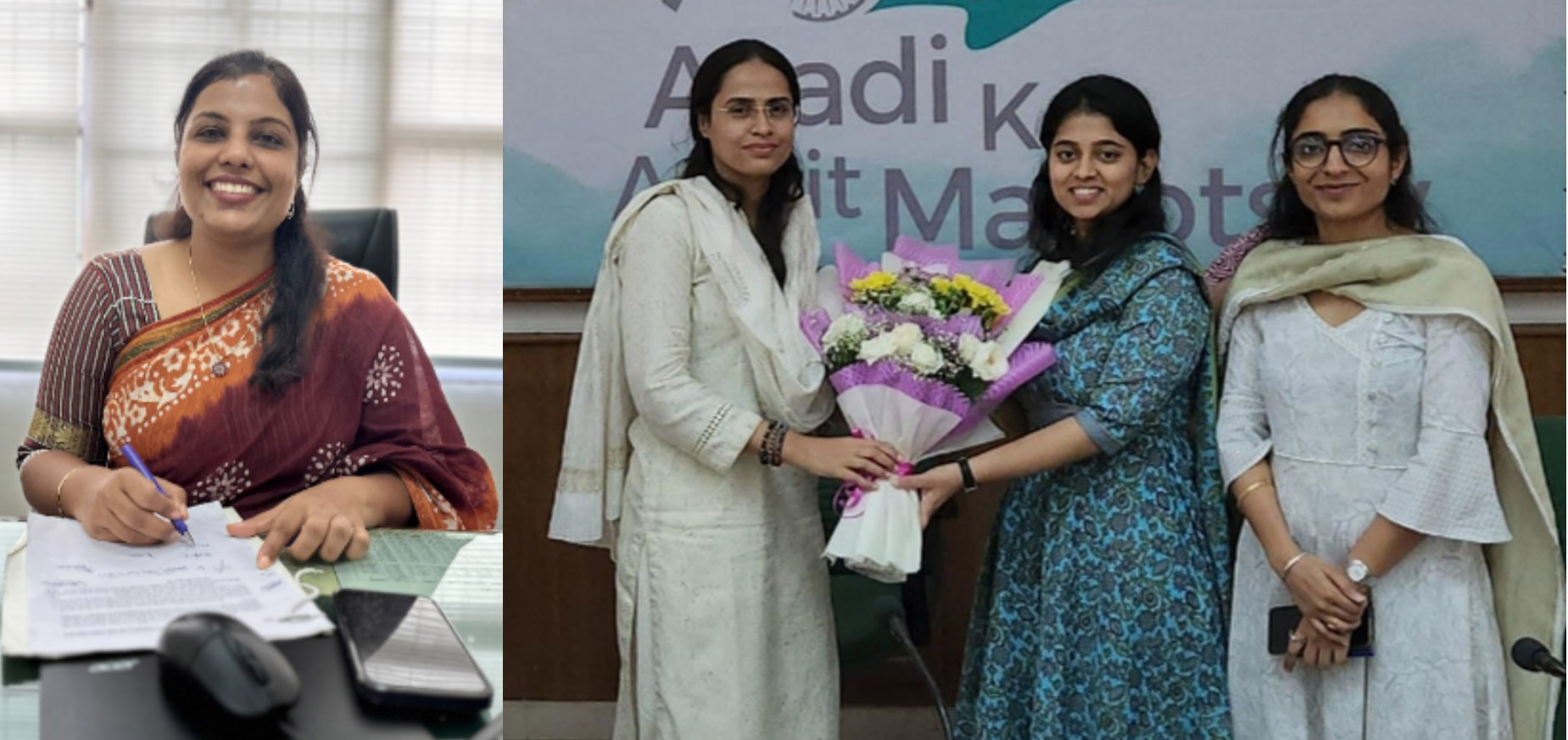 Esha Singal takes over as ADC, bids Kanchan a warm farewell
